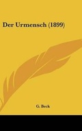 Cover: Der Urmensch (1899) - Kessinger Publishing