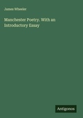 Cover: Manchester Poetry. With an Introductory Essay - Antigonos Verlag