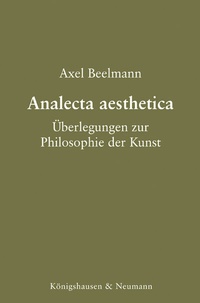 Abbildung von: Analecta aesthetica - Königshausen & Neumann