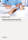 Cover: Fallpauschalen-Vereinbarung 2026 - pictura Werbung