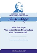 Cover: Mehr Start-ups! - Schriftenreihe der Schulze-Delitzsch-Gesellschaft