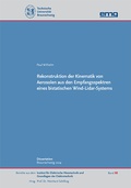 Cover: Rekonstruktion der Kinematik von Aerosolen aus den Empfangsspektren eines bistatischen Wind-Lidar-Systems - Mensch & Buch