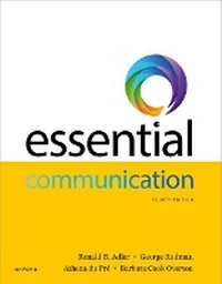 Enlarge image Cover: Essential Communication - Oxford University Press Inc