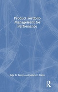 Cover: Product Portfolio Management for Performance - Routledge India