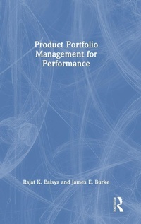 Enlarge image Cover: Product Portfolio Management for Performance - Routledge India