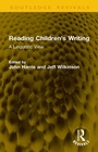 Cover: Reading Children's Writing - Routledge