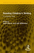 Cover: Reading Children's Writing - Routledge