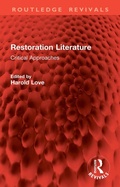 Cover: Restoration Literature - Routledge