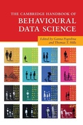 Cover: The Cambridge Handbook of Behavioural Data Science - Cambridge University Press