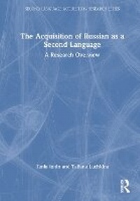 Abbildung von: The Acquisition of Russian as a Second Language - Routledge