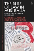 Cover: The Rule of Law in Australia - Hart Publishing
