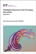 Cover: Whitfield's Electrical Craft Principles: Volume 1 - Institution of Engineering and Technology