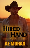 Cover: Hired Hand (Cowboys of Turning Point Ranch, #3) - The Invisible Publishing Company