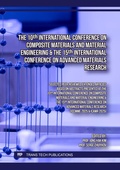 Cover: The 10th International Conference on Composite Materials and Material Engineering & The 15th International Conference on Advanced Materials Research - Trans Tech Publications Ltd
