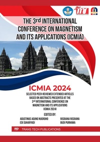 Enlarge image Cover: The 3rd International Conference on Magnetism and its Applications (ICMIA) - Trans Tech Publications Ltd