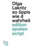 Cover: so &ouml;ppis wie d wahrheit - Der gesunde Menschenversand