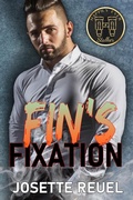Cover: Fin's Fixation (Happily Ever Stalker) - Evanlea Publishing