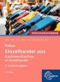 Cover: Fokus Einzelhandel 2025, 3. Ausbildungsjahr - Europa-Lehrmittel