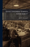 Cover: Effectiveness Versus Efficiency - Hutson Street Press