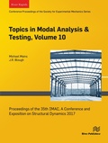 Cover: Topics in Modal Analysis & Testing, Volume 10 - Taylor & Francis