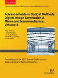 Cover: Advancements in Optical Methods, Digital Image Correlation & Micro-and Nanomechanics, Volume 4 - Taylor & Francis
