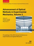 Cover: Advancement of Optical Methods in Experimental Mechanics, Volume 3 - Taylor & Francis