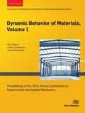 Cover: Dynamic Behavior of Materials, Volume 1 - Taylor & Francis