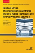 Cover: Residual Stress, Thermomechanics & Infrared Imaging, Hybrid Techniques and Inverse Problems, Volume 8 - Taylor & Francis