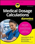 Cover: Medical Dosage Calculations For Dummies - Wiley