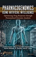 Cover: Pharmacogenomics Using Artificial Intelligence - Wiley-Scrivener