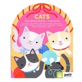 Cover: Cats Coloring Book + Stickers - Chronicle Books