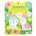 Cover: Bunnies Coloring Book + Stickers - Chronicle Books