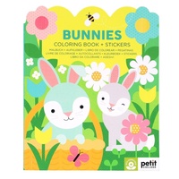Enlarge image Cover: Bunnies Coloring Book + Stickers - Chronicle Books