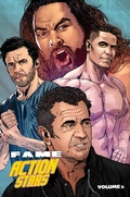 Cover: FAME: Action Stars: The Sequel: Mel Gibson, Jason Momoa, John Cena & Hugh Jackman - TidalWave Productions