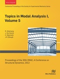 Cover: Topics in Modal Analysis I, Volume 5 - River Publishers