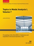 Cover: Topics in Modal Analysis I, Volume 7 - River Publishers
