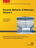 Cover: Dynamic Behavior of Materials, Volume 1 - River Publishers