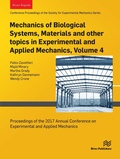 Cover: Mechanics of Biological Systems, Materials and other topics in Experimental and Applied Mechanics, Volume 4 - River Publishers