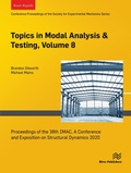 Cover: Topics in Modal Analysis & Testing, Volume 8 - River Publishers