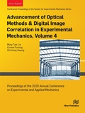Cover: Advancement of Optical Methods & Digital Image Correlation in Experimental Mechanics - River Publishers