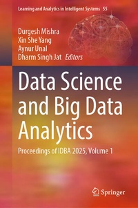 Enlarge image Cover: Data Science and Big Data Analytics - Springer