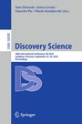 Cover: Discovery Science - Springer