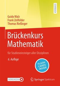 Abbildung von: Brückenkurs Mathematik - Springer Spektrum