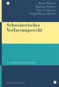 Cover: Schweizerisches Verfassungsrecht - Helbing & Lichtenhahn