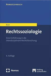 Abbildung von: Rechtssoziologie - Helbing & Lichtenhahn