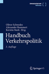 Abbildung von: Handbuch Verkehrspolitik - Springer VS