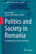Cover: Politics and Society in Romania - Springer
