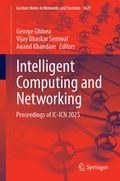 Cover: Intelligent Computing and Networking - Springer