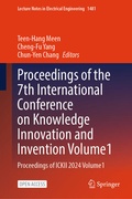 Cover: Proceedings of the 7th International Conference on Knowledge Innovation and Invention, Volume 1 - Springer