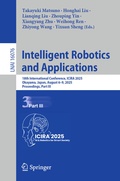 Cover: Intelligent Robotics and Applications - Springer